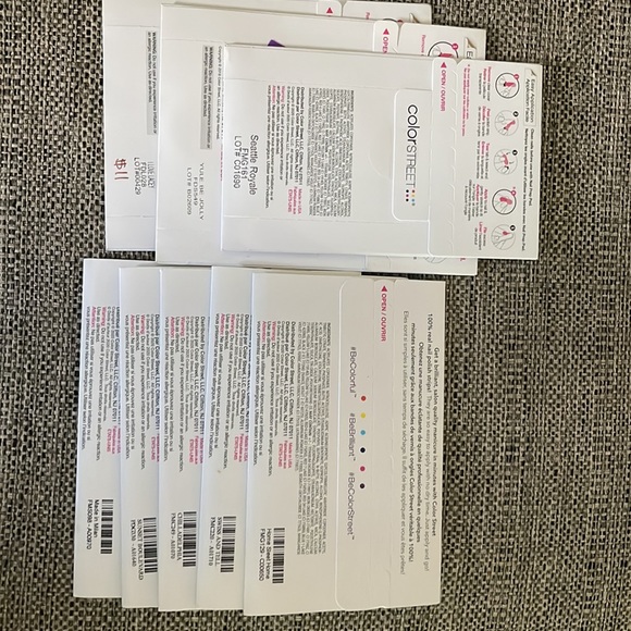 Color street 8 sets total unopened - Picture 2 of 2